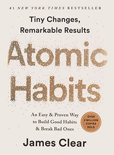Cover art for Atomic Habits by James Clear