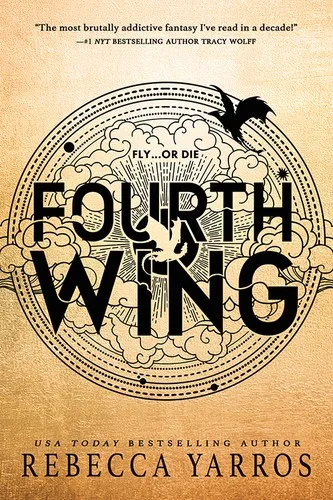 Cover art for Fourth Wing by Rebecca Yarros